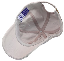 Load image into Gallery viewer, BLUDOBIE American Flag Hat for Men and Women | Vintage Baseball Tactical Hat Cap with USA Flag + 2 Patriotic Patches - Lt.Grey