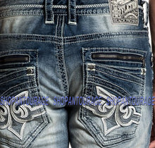Load image into Gallery viewer, Affliction Ace Armory Jacksonville 110SS210 Men`s Slim Straight Fit Denim Jeans