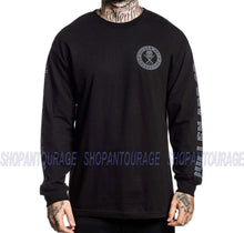 Load image into Gallery viewer, Sullen Badge Of Honor SCM2329 Long Sleeve Graphic Tattoo T-shirt For Men - Black
