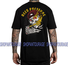 Load image into Gallery viewer, Sullen Beer Pressure SCM3049 Short Sleeve Graphic Tattoo Skull T-shirt For Men