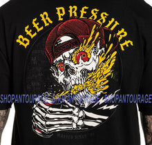 Load image into Gallery viewer, Sullen Beer Pressure SCM3049 Short Sleeve Graphic Tattoo Skull T-shirt For Men