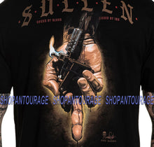 Load image into Gallery viewer, Sullen Burned SCM3000 New Short Sleeve Graphic Tattoo Skull T-shirt For Men