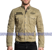 Load image into Gallery viewer, Affliction Camaro 610OW017 New Long Sleeve Moto Graphic Zip Jacket For Men