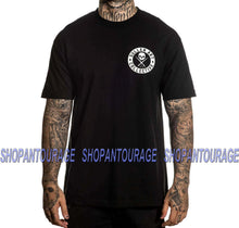 Load image into Gallery viewer, Sullen Art Collective Classic Black SCM3008 Short Sleeve Graphic Tattoo Skull T-shirt For Men