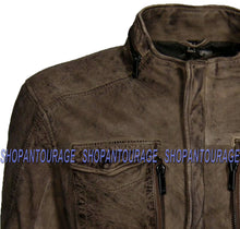 Load image into Gallery viewer, Mauritius Cove SF New Long Sleeve 100% Genuine Lambskin Leather Jacket For Men