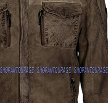Load image into Gallery viewer, Mauritius Cove SF New Long Sleeve 100% Genuine Lambskin Leather Jacket For Men