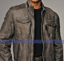 Load image into Gallery viewer, Mauritius Cove SF New Long Sleeve 100% Genuine Lambskin Leather Jacket For Men
