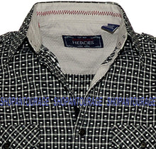 Load image into Gallery viewer, English Heroes by Rock Roll n Soul EHW116 Long Sleeve Button Down Woven Shirt for Men