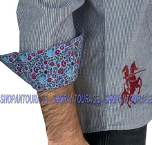 Load image into Gallery viewer, English Heroes EHW149 New Long Sleeve Fashion Button Down Woven Shirt for Men