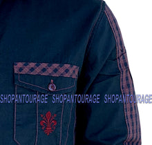 Load image into Gallery viewer, English Heroes EHW163 New Long Sleeve Fashion Button Down Woven Shirt for Men