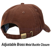 Load image into Gallery viewer, ANTOURAGE Vintage Distressed Unisex Washed Plain Cotton New Baseball Dad Hat Cap - Brown - 10 Units ($5.50 Ea.)