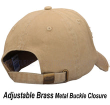 Load image into Gallery viewer, ANTOURAGE Vintage Distressed Unisex Washed Plain Cotton New Baseball Dad Hat Cap - Khaki - 10 Units ($5.50 Ea.)