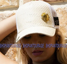 Load image into Gallery viewer, Red Monkey Eternal Faith Beige RM1288 Limited Edition Fashion Trucker Hat Cap