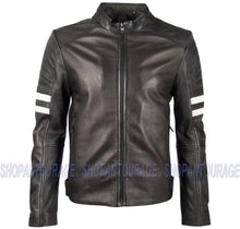 Load image into Gallery viewer, Mauritius Fazyl Black 100% New Genuine Lambskin Leather Jacket For Men