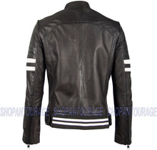Load image into Gallery viewer, Mauritius Fazyl Black 100% New Genuine Lambskin Leather Jacket For Men