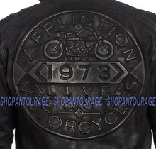 Load image into Gallery viewer, Affliction Fury Road 110OW240 New Long Sleeve Fashion Genuine Leather Jacket for Men