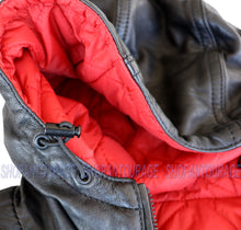 Load image into Gallery viewer, Mauritius Graydon Hooded Reversible 100% Genuine Lambskin Leather Jacket For Men