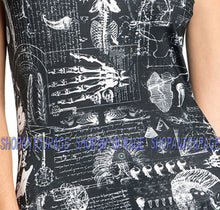 Load image into Gallery viewer, Affliction Iggy Punk AW10453 Fashion Graphic Sleeveless Black Dress for Women