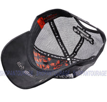 Load image into Gallery viewer, Red Monkey Jacquard II RM1212 Limited Edition Fashion Black/White Trucker Cap Hat