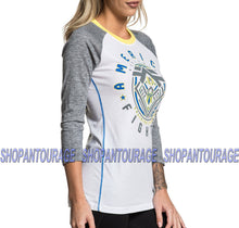 Load image into Gallery viewer, American Fighter Macarthur FW5196 Women`s New 3/4 Sleeve Top By Affliction