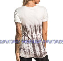 Load image into Gallery viewer, Affliction Margo Love AW20259 New Fashion Short Sleeve Scoop Neck Top For Women
