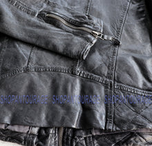 Load image into Gallery viewer, Mauritius Paradyse Black Fashion 100% Genuine Lambskin Leather Jacket For Women