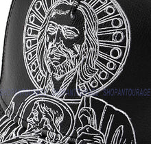 Load image into Gallery viewer, Red Monkey Shield of St. Jude RM1290 Limited Edition Unisex Fashion Trucker Hat - Black
