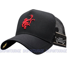 Load image into Gallery viewer, Red Monkey Classico Black RM1324 Limited Edition Unisex Fashion Trucker Cap Hat