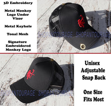 Load image into Gallery viewer, Red Monkey Classico Black RM1324 Limited Edition Unisex Fashion Trucker Cap Hat