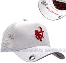 Load image into Gallery viewer, Red Monkey Classico White RM1324 Limited Edition Unisex Fashion Trucker Cap Hat