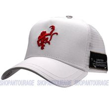 Load image into Gallery viewer, Red Monkey Classico White RM1324 Limited Edition Unisex Fashion Trucker Cap Hat