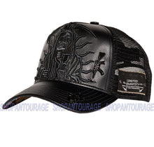 Load image into Gallery viewer, Red Monkey Muerte AK47 Black RM1328 New Limited Edition Unisex Trucker Cap Hat