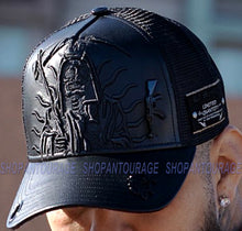 Load image into Gallery viewer, Red Monkey Muerte AK47 Black RM1328 New Limited Edition Unisex Trucker Cap Hat