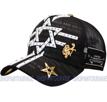 Load image into Gallery viewer, Red Monkey Kings Secret Exclusivo RM1329X Limited Unisex Trucker Cap Hat - Black