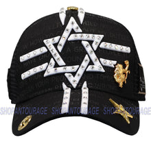 Load image into Gallery viewer, Red Monkey Kings Secret Exclusivo RM1329X Limited Unisex Trucker Cap Hat - Black