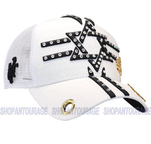 Load image into Gallery viewer, Red Monkey Kings Secret Exclusivo RM1329X Limited Unisex Trucker Cap Hat - White