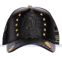 Load image into Gallery viewer, Red Monkey Praying Stars Black RM1330 New Limited Edition Unisex Trucker Cap Hat