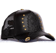 Load image into Gallery viewer, Red Monkey Praying Stars Black RM1330 New Limited Edition Unisex Trucker Cap Hat