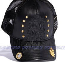 Load image into Gallery viewer, Red Monkey Praying Stars Black RM1330 New Limited Edition Unisex Trucker Cap Hat