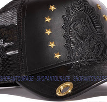Load image into Gallery viewer, Red Monkey Praying Stars Black RM1330 New Limited Edition Unisex Trucker Cap Hat
