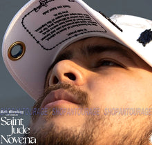 Load image into Gallery viewer, Red Monkey Saint Jude Novena White RM1332 Limited Edition Unisex Trucker Cap Hat