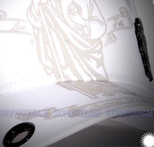 Load image into Gallery viewer, Red Monkey Saint Jude Novena White RM1332 Limited Edition Unisex Trucker Cap Hat