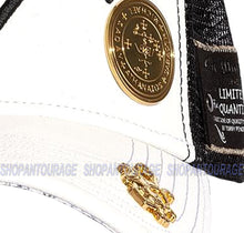 Load image into Gallery viewer, Red Monkey Archangel Saint Michael White RM1333 Limited Unisex Trucker Cap Hat
