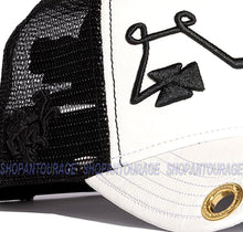 Load image into Gallery viewer, Red Monkey Archangel Saint Michael White RM1333 Limited Unisex Trucker Cap Hat