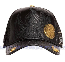 Load image into Gallery viewer, Red Monkey Archangel Warrior Black RM1334 Limited Edition Unisex Trucker Cap Hat