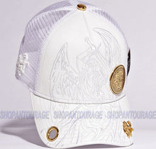 Load image into Gallery viewer, Red Monkey Archangel Warrior White RM1334 Limited Edition Unisex Trucker Cap Hat