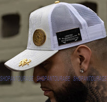 Load image into Gallery viewer, Red Monkey Archangel Warrior White RM1334 Limited Edition Unisex Trucker Cap Hat
