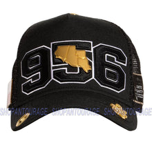 Load image into Gallery viewer, Red Monkey The Valley RM1335 Limited Edition Unisex Trucker Mesh Cap Hat -Black