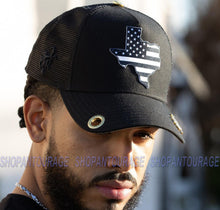 Load image into Gallery viewer, Red Monkey US TEX Black RM1336 New Limited Edition Unisex Trucker Mesh Cap Hat
