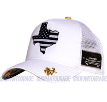 Load image into Gallery viewer, Red Monkey US TEX White RM1336 New Limited Edition Unisex Trucker Mesh Cap Hat